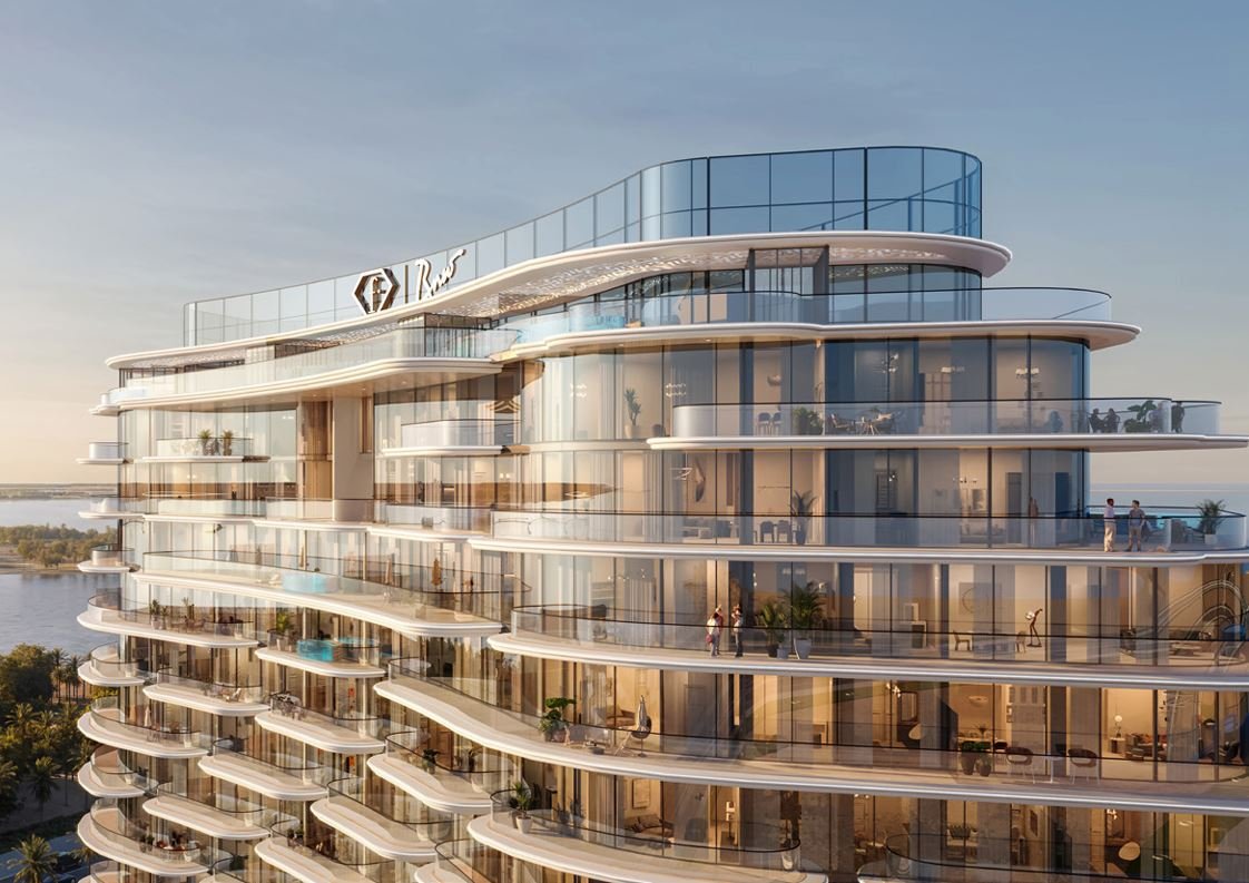 Luxury beachfront apartments in Bnw Fashion Tv Acacia at Al Marjan Island,  Ras Al Khaimah