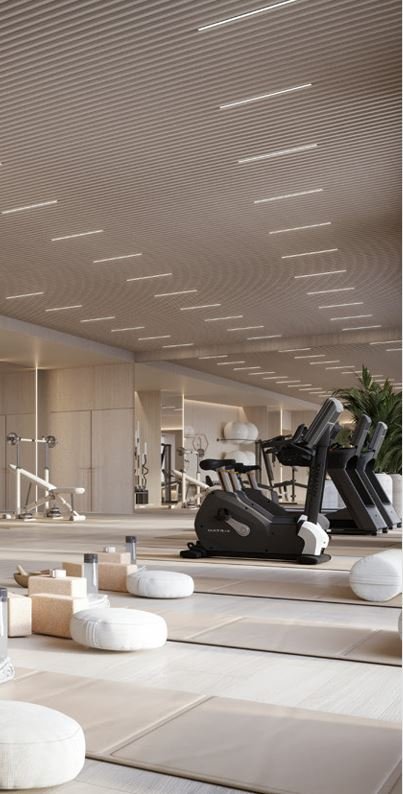 Luxury fitness gym – Bnw Fashion Tv Acacia at Al Marjan Island,  Ras Al Khaimah