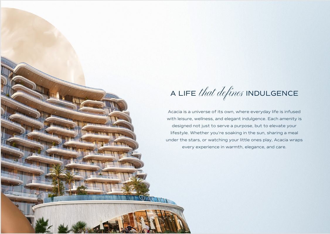 Luxury beachfront apartments in Bnw Fashion Tv Acacia at Al Marjan Island,  Ras Al Khaimah