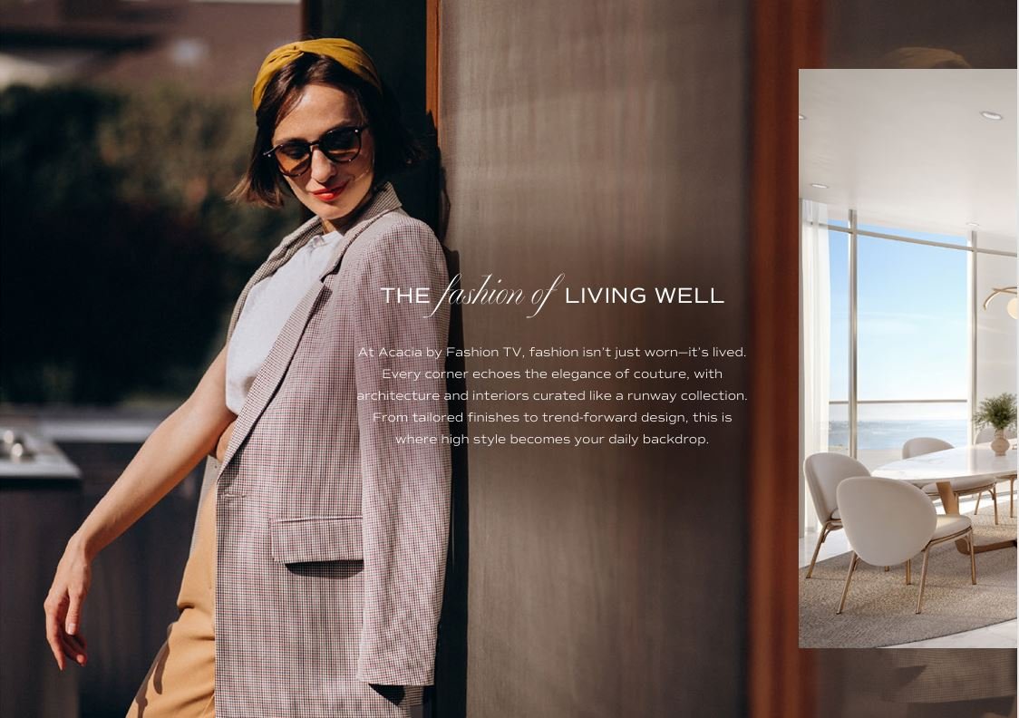 The fashion of luxury living – Bnw Fashion Tv Acacia at Al Marjan Island, Ras Al Khaimah