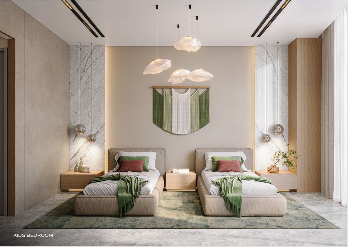 Stylish kids bedroom design – Bnw Fashion Tv Acacia at Al Marjan Island, Ras Al Khaimah