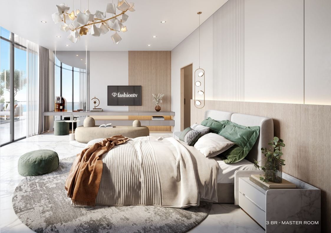 Luxury bedroom interior – Bnw Fashion Tv Acacia at Al Marjan Island, Ras Al Khaimah